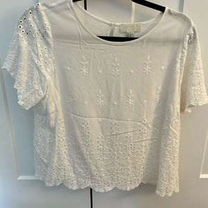 Eyelet Blouse